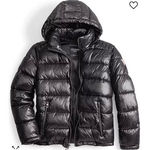 Men’s hooded puffer coat